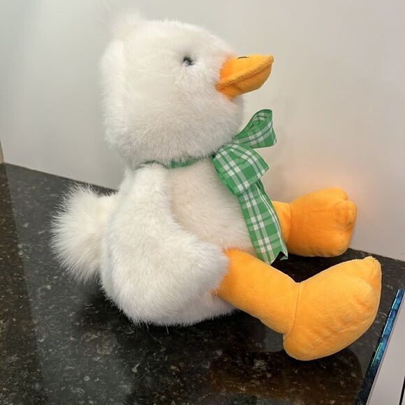 House of Fraser Yellow Duck Plush. Size 12” - Picture 4 of 7